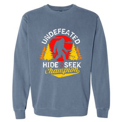 Undefeated Hide And Seek Champion Garment-Dyed Sweatshirt