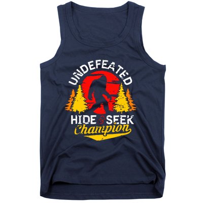 Undefeated Hide And Seek Champion Tank Top