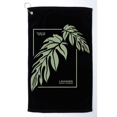 Ulu Hawaiian Breadfruit Golf Towel