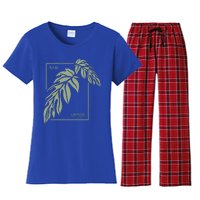 Ulu Hawaiian Breadfruit Women's Flannel Pajama Set