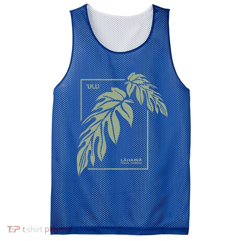 Ulu Hawaiian Breadfruit Mesh Reversible Basketball Jersey Tank