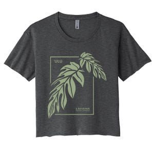 Ulu Hawaiian Breadfruit Women's Crop Top Tee