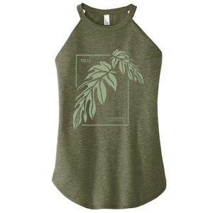 Ulu Hawaiian Breadfruit Women's Perfect Tri Rocker Tank