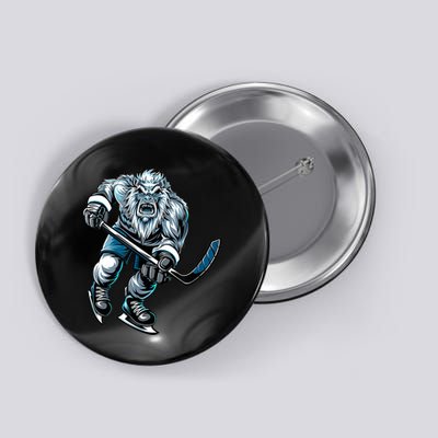 Utah Hockey Born To Play Hockey Gift Button