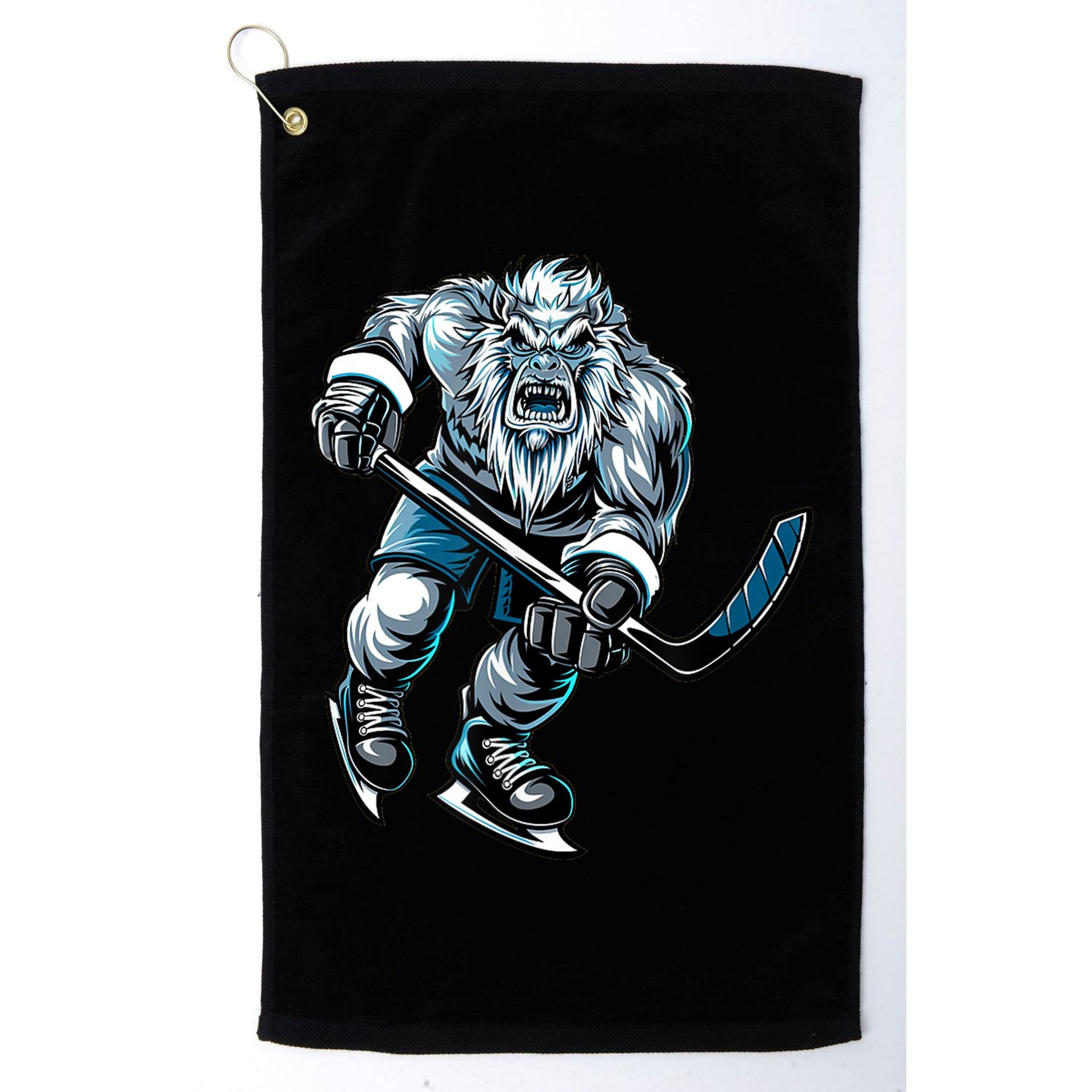 Utah Hockey Born To Play Hockey Gift Golf Towel