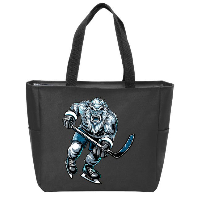 Utah Hockey Born To Play Hockey Gift Zip Tote Bag
