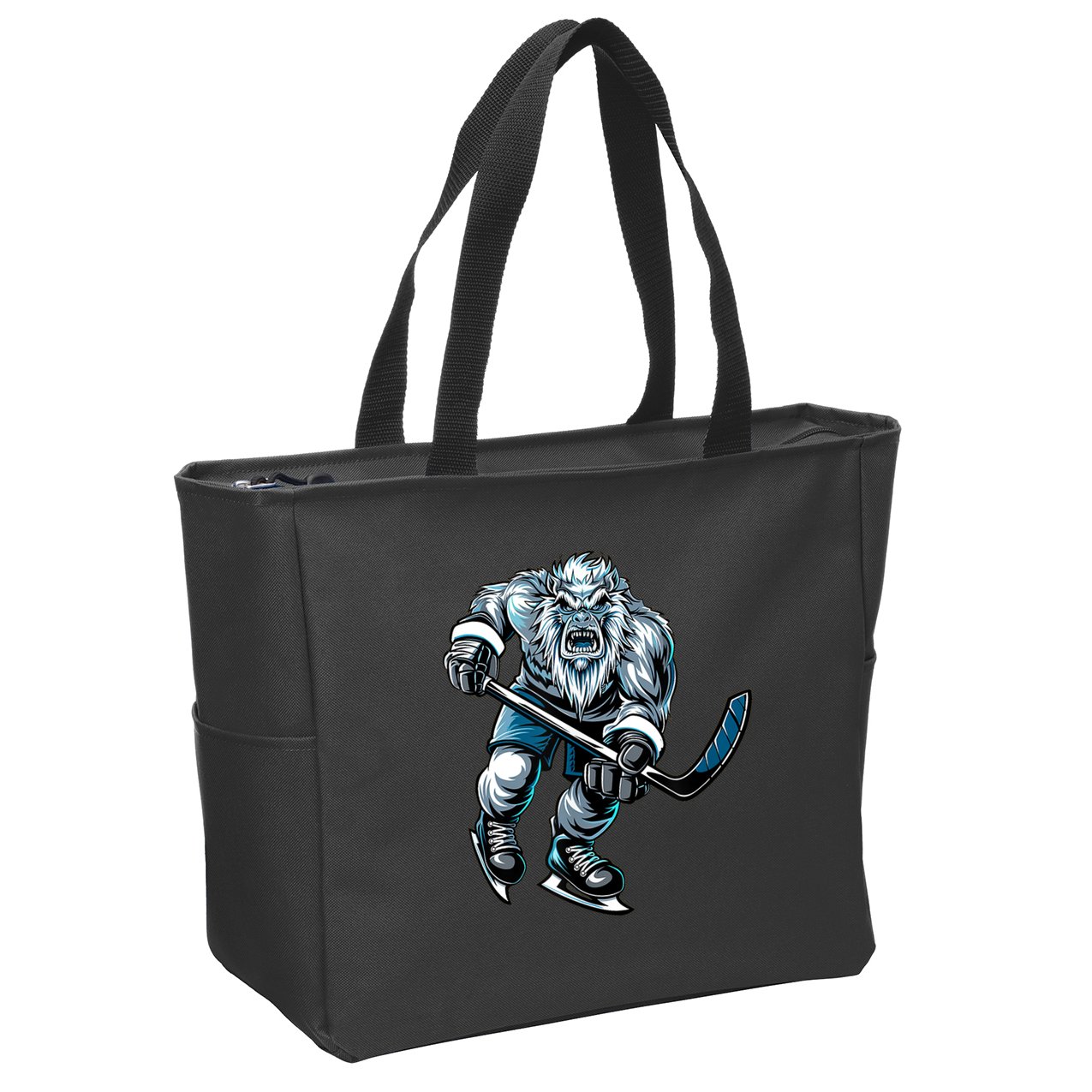Utah Hockey Born To Play Hockey Gift Zip Tote Bag