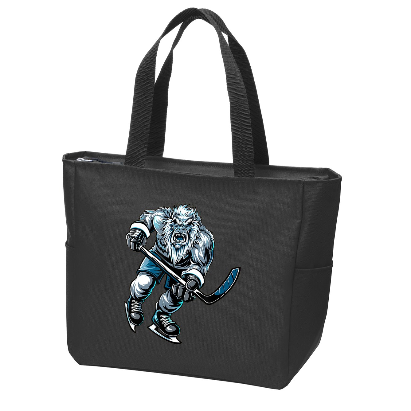 Utah Hockey Born To Play Hockey Gift Zip Tote Bag