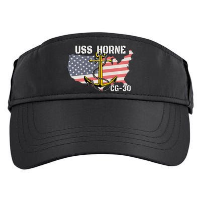 USS Horne CG30 Cruiser Veterans Day Son Father Grandpa Dad Adult Drive Performance Visor