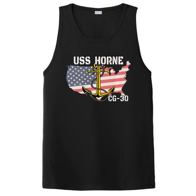 USS Horne CG30 Cruiser Veterans Day Son Father Grandpa Dad PosiCharge Competitor Tank