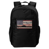 Uss Hornet Cv8 Ww2 Aircraft Carrier Usa American Flag Daily Commute Backpack