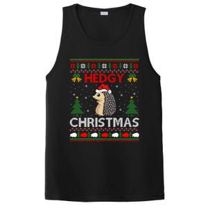 Ugly Hedgehog Christmas Hedgy Christmas Hedgehog Gift PosiCharge Competitor Tank