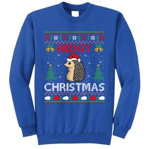 Ugly Hedgehog Christmas Hedgy Christmas Hedgehog Gift Sweatshirt