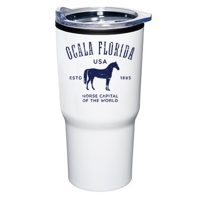 USA Horse Capital Distressed Equestrian Design Tumbler