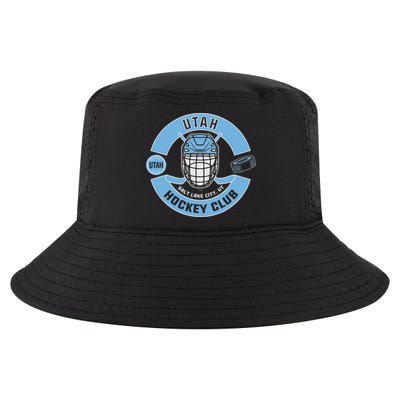 U.T.A.H H.O.C.K.E.Y Club Mask Black Cool Comfort Performance Bucket Hat