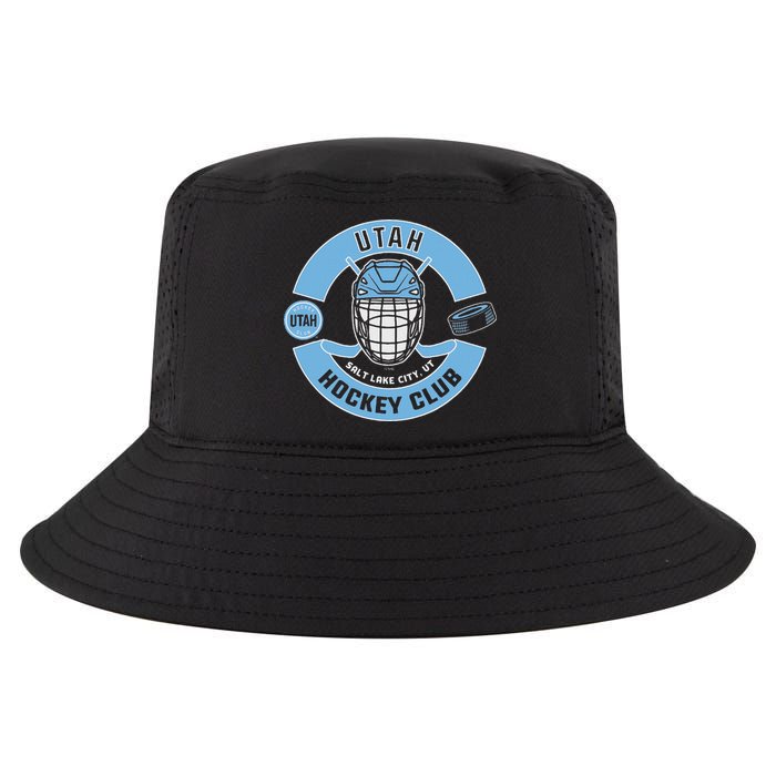 U.T.A.H H.O.C.K.E.Y Club Mask Black Cool Comfort Performance Bucket Hat