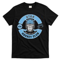 U.T.A.H H.O.C.K.E.Y Club Mask Black T-Shirt