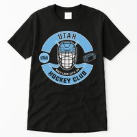 U.T.A.H H.O.C.K.E.Y Club Mask Black Tall T-Shirt