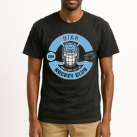 U.T.A.H H.O.C.K.E.Y Club Mask Black Tall T-Shirt