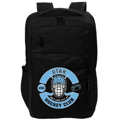 U.T.A.H H.O.C.K.E.Y Club Mask Black Impact Tech Backpack