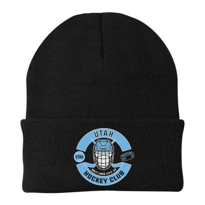 U.T.A.H H.O.C.K.E.Y Club Mask Black Beanie