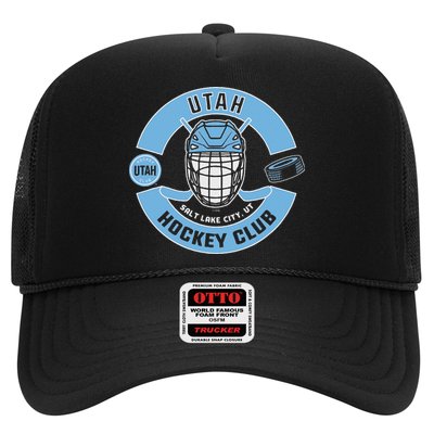 U.T.A.H H.O.C.K.E.Y Club Mask Black Hat