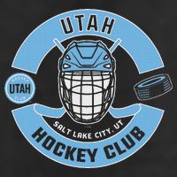 U.T.A.H H.O.C.K.E.Y Club Mask Black Golf Towel