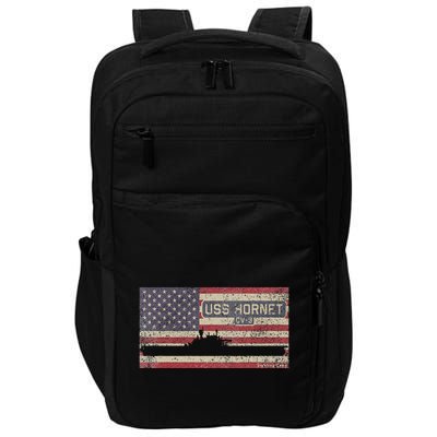 Uss Hornet Cv8 Ww2 Aircraft Carrier Usa Impact Tech Backpack