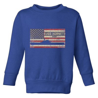 Uss Hornet Cv8 Ww2 Aircraft Carrier Usa Toddler Sweatshirt