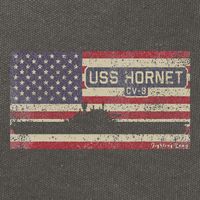 Uss Hornet Cv8 Ww2 Aircraft Carrier Usa Cotton Canvas Backpack