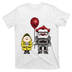 Up Horror Character Penny Horror Scary Clown T-Shirt