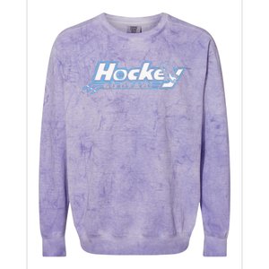 U.T.A.H. Ho.C..K.E.Y Club Hockey Black Colorblast Crewneck Sweatshirt