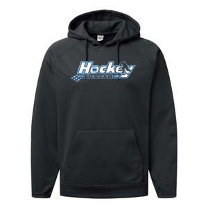 U.T.A.H. Ho.C..K.E.Y Club Hockey Black Performance Fleece Hoodie