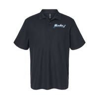 U.T.A.H. Ho.C..K.E.Y Club Hockey Black Softstyle Adult Sport Polo