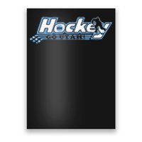 U.T.A.H. Ho.C..K.E.Y Club Hockey Black Poster