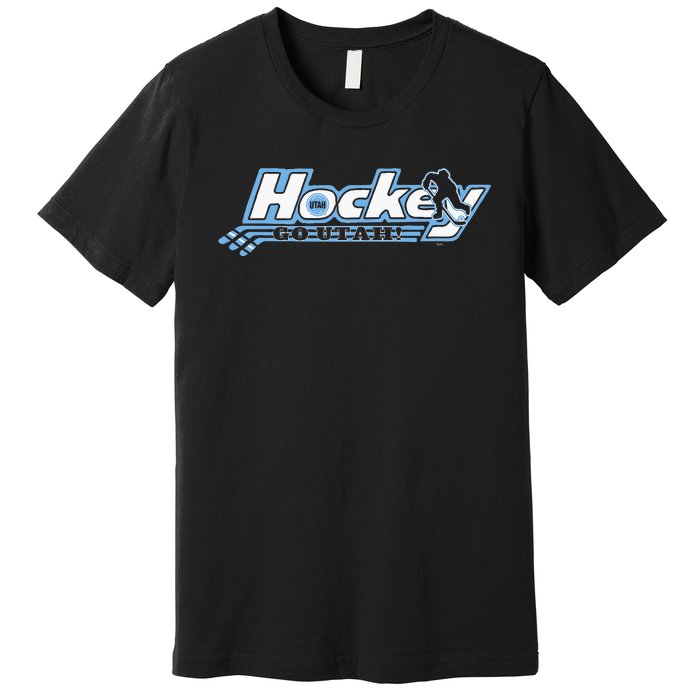 U.T.A.H. Ho.C..K.E.Y Club Hockey Black Premium T-Shirt