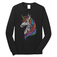 Unicorn Happy Dot Day Long Sleeve Shirt