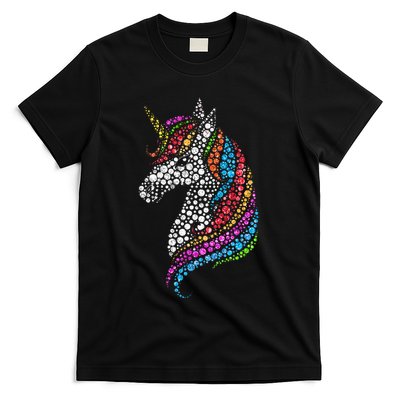 Unicorn Happy Dot Day T-Shirt