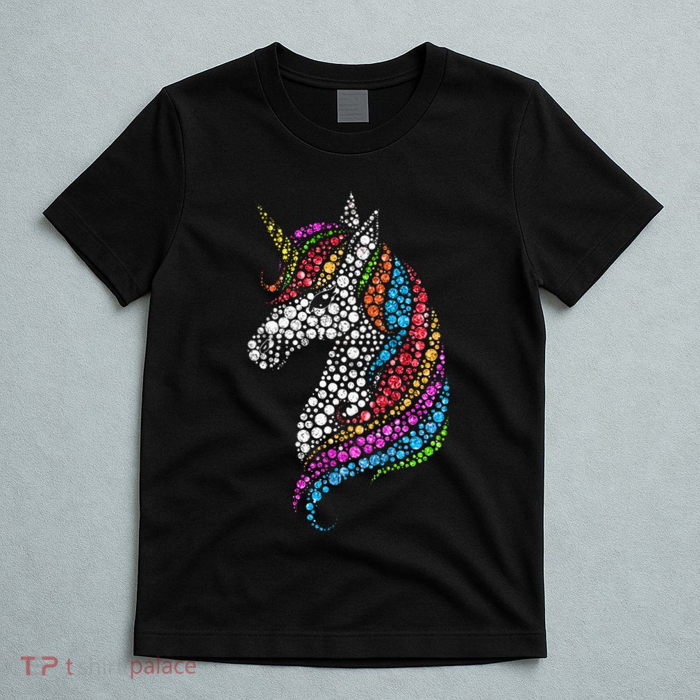 Unicorn Happy Dot Day T-Shirt