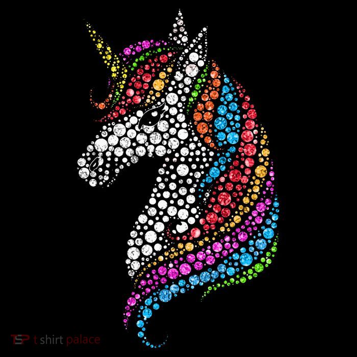Unicorn Happy Dot Day Tall T-Shirt