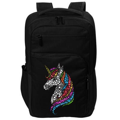Unicorn Happy Dot Day Impact Tech Backpack