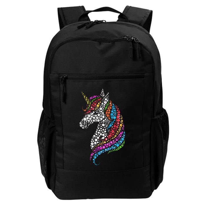 Unicorn Happy Dot Day Backpack