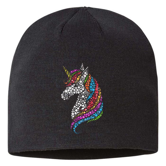 Unicorn Happy Dot Day Sustainable Beanie