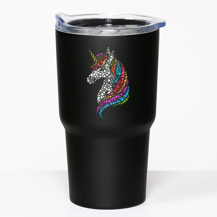 Unicorn Happy Dot Day Tumbler