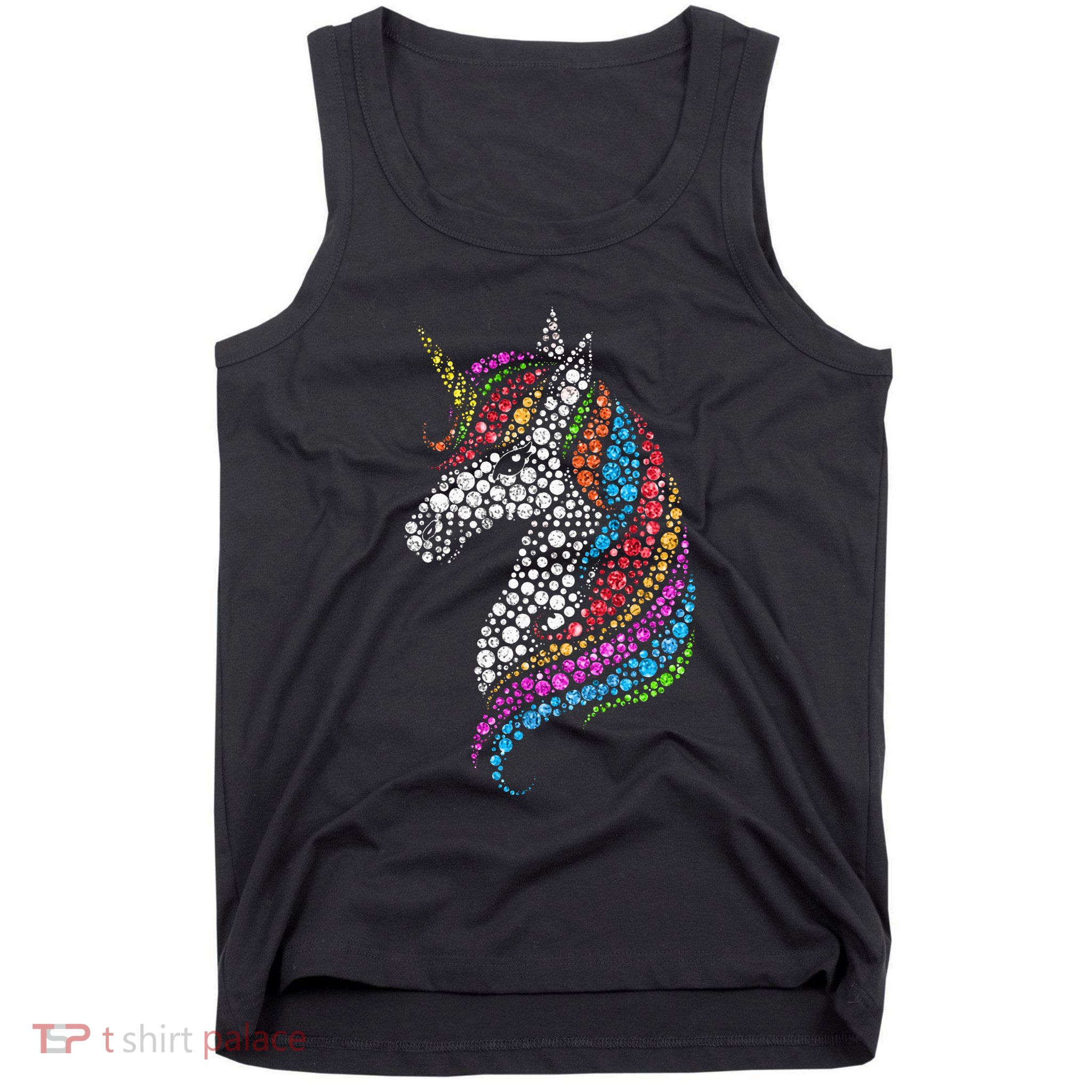 Unicorn Happy Dot Day Tank Top