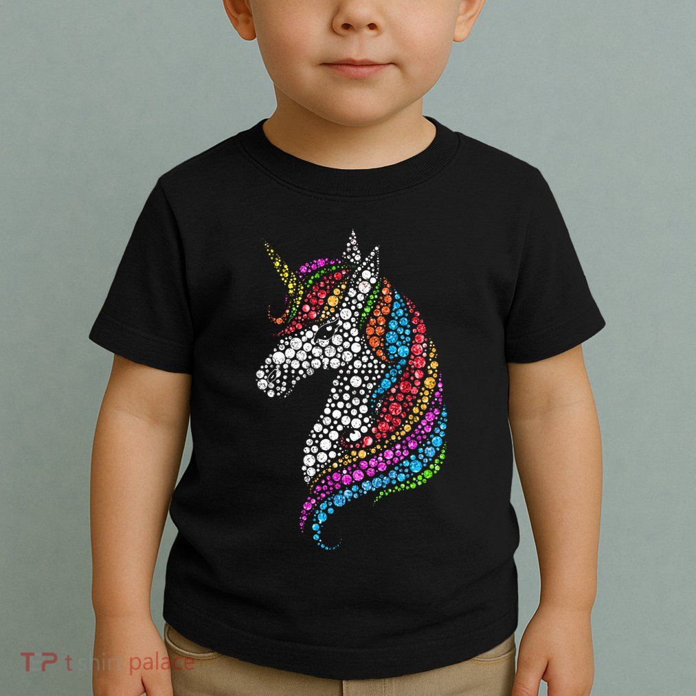 Unicorn Happy Dot Day Toddler T-Shirt