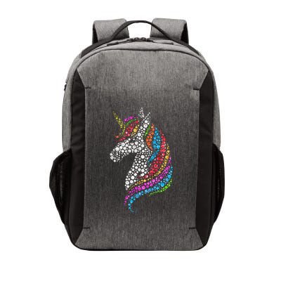 Unicorn Happy Dot Day Vector Backpack