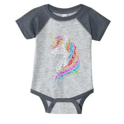 Unicorn Happy Dot Day Infant Baby Jersey Bodysuit
