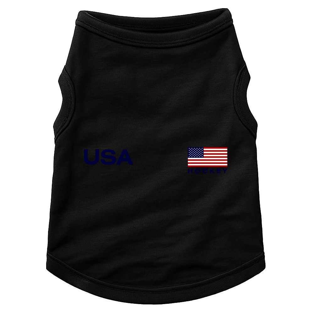 Usa Hockey Flag Gift Doggie Tank