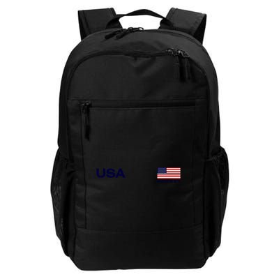 Usa Hockey Flag Gift Backpack